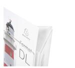 Porte-visuel tryptique DL - Cristal