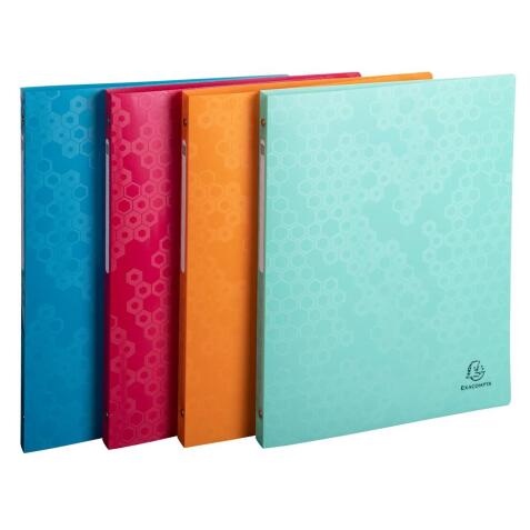 Maïa Ringbinder 4Ring 15mm PP A4 Assorted - Assorted colours