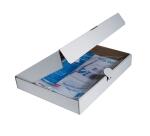 Estuche Exacompta de 25 fundas taladros Stop doc apertura esquina polipropileno liso 6x100º