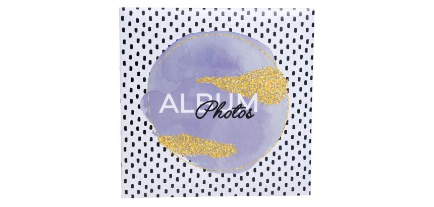 Álbum de fotos BRIGHT 22,5x22 cm - 200 fotos 100 páginas - Visual