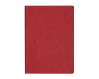Clairefontaine Nomaddict Notebook - A4 - Plain - 96 Sheets - 90gsm - Clothbound - Red