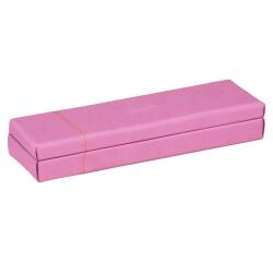 Rhodiarama plumier simili cuir italien 21x5,5x3 cm - Lilas