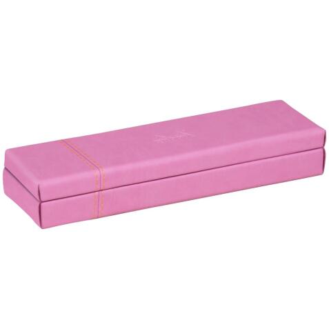 Rhodiarama plumier simili cuir italien 21x5,5x3 cm - Lilas
