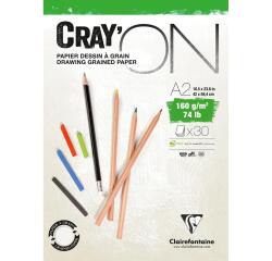 Cray'ON bloc collé 30F A2 160g