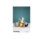 Sachet de 6 boules avec cordon doré 6cm - Kraft