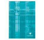 Cahier brochure rembordée rigide A4 192 pages petits carreaux - Assortis