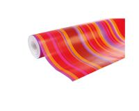 All. 60g, rl 50x0,7m Rayures rge/or/rose - Multicolore