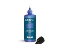 Darwi Flacon de 80 ml de Peinture Acrylique Universelle Opaque - Bleu foncé