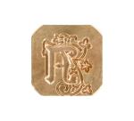 SCEAU CARRE ENLUMINE