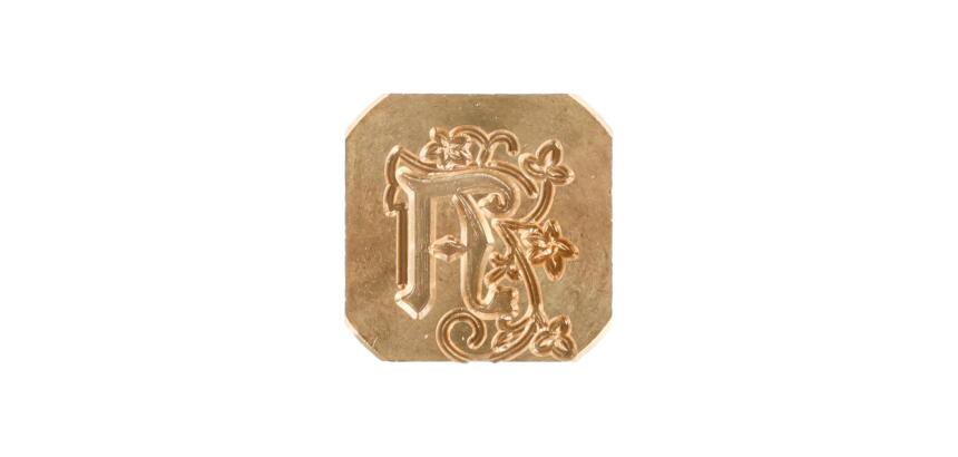 SCEAU CARRE ENLUMINE