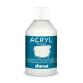Darwi Flacon de 250 ml de Peinture Acrylique Universelle Brillante - Blanc