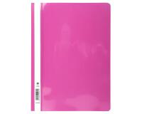 Chemise de présentation à lamelles PVC standard - A4 rose