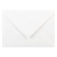 20 enveloppes C6(114x162mm)toile impériale doublées gommées - Blanc