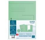 Paquete de 25 Subcarpetas SUPER con 2 solapas Exacompta 210 g/m2