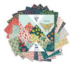 ORIGAMI, Pochette de 60 feuilles 70g/m2 au format 15x15cm - Jardin fruité - Multicolore