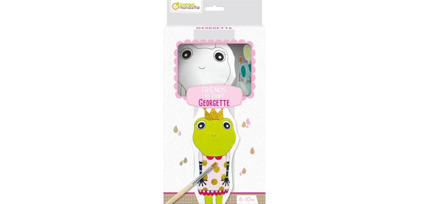 Friends to Paint, Georgette la Grenouille - Multicolore