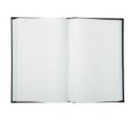 Registre 36x22,5cm 5x5 folioté 500 pages - Noir