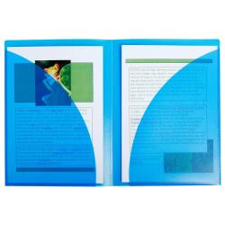 Presentation Files dble Pocket PP Blue