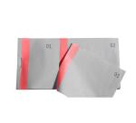 Bloc vendeur à bande couleur 100 feuillets double numérotage - Format 6 ,6x13,5 cm