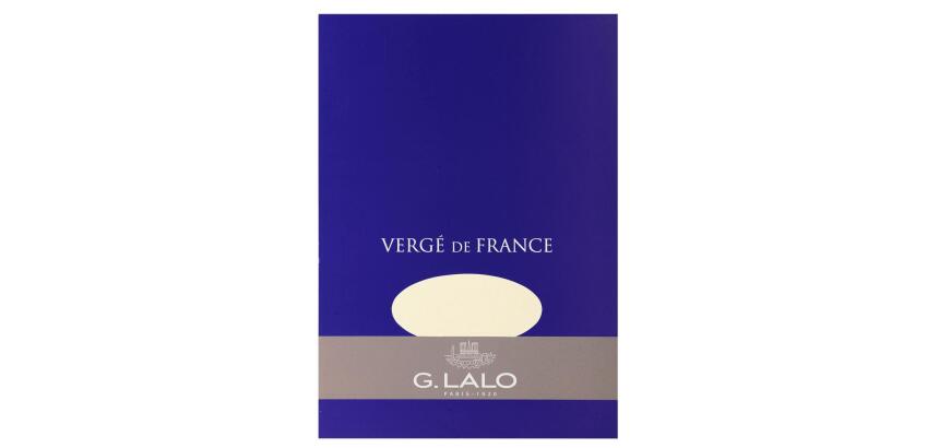 Bloc Vergé de France A5 (148x210mm), 50 feuilles, 100g