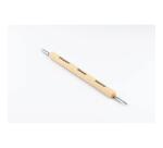 1 porte-plume hexagonal en bois