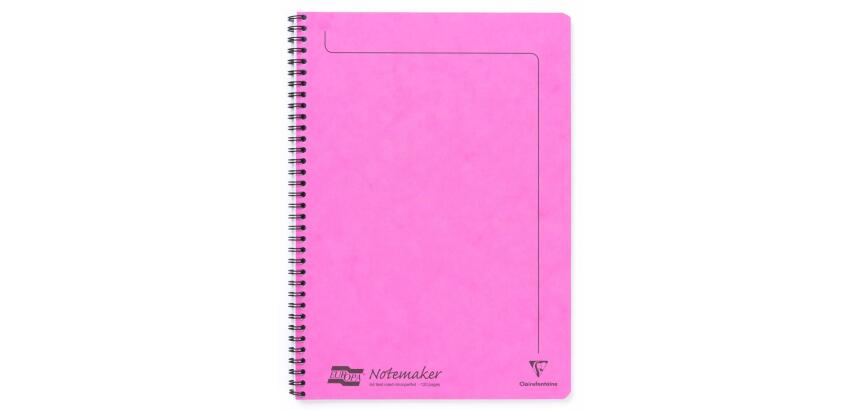 Notemaker Europa cahier reliure intégrale A4 120 pages détachables ligné