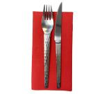 Paquet de 40 serviettes micro gaufrées ouate 2 plis - pliées 1/8