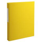 Classeur rembordé polypropylène 2 anneaux ronds de 25mm sur 3eme de couverture