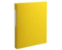 Classeur rembordé polypropylène 2 anneaux ronds de 25mm sur 3eme de couverture