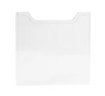 Plaque de recouvrement verticale A4 - Cristal