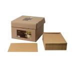 Boite de 500 Pochettes Forever Kraft Brun 100% recyclé C5-162x229 mm - Auto-Adhésives - 90g/m2 - Kraft