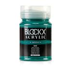 Peinture acrylique fine pot 500ml - Vert blockx