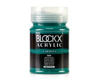 Peinture acrylique fine pot 500ml - Vert blockx