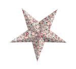 PAPIERS IMPRIMÉS, Bloc de 20 feuilles 200g/m2 au format 14,8x21cm - Hiver floral - Multicolore