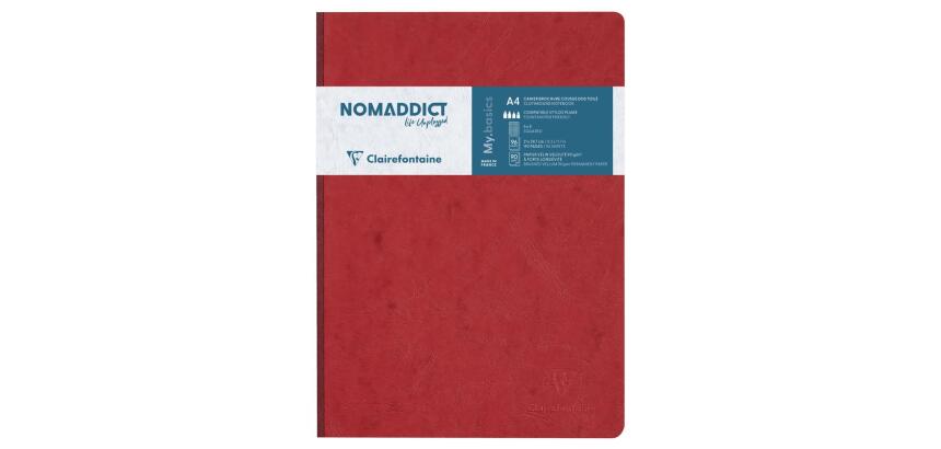 Cahier brochure Age Bag A4 192 pages petits carreaux