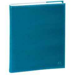 Agenda de bureau La Journée Planifiée 22 Volga broché 18 x 22,5 cm Journalier Janvier à décembre 2026 - Bleu canard