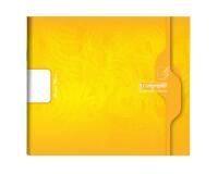 Cahier Maternelles piqué à l'italienne 7000 17x14,7 cm 24 pages uni 70 g - Jaune