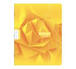Cahier piqué 7000 17x22 cm 60 pages grands carreaux 70 g - Assortis