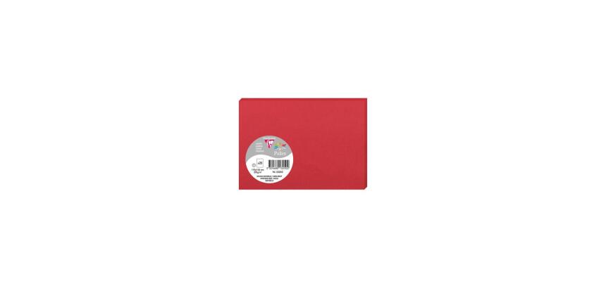 Paquet de 25 cartes simples Pollen 110x155mm 210g/m2