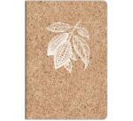 Cocoa motif, Cahier piqué cousu fil A4 - 21 x 29,7 cm, 96 pages, ligné + marge, ass. - Cacao