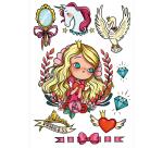 Tattoo' Mania, Princesse - Multicolore
