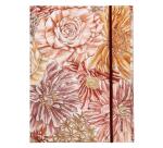 Rhodia collection ORANGE Botanique - chemise à élastiques 24x32 cm - Bouquet fleuri