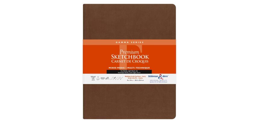 Gamma Series carnet souple 46F 20,3x25,3cm 150g - Ivoire