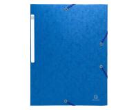 Cartella 3 lembi con elastici Maxi capacity cartoncino goffrato 425g/mq Scotten - A4