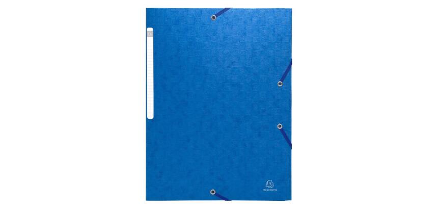 Chemises à élastiques carte lustrée 3 rabats monobloc