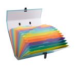 Trieur familial à poignée Aquarel 18 compartiments