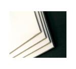 Carton Mi-fin 1,0mm 10F 50x65cm 600g - Blanc et gris