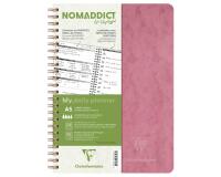My.daily.planner Age Bag carnet reliure intégrale A5 250 pages détachables - Rose antique