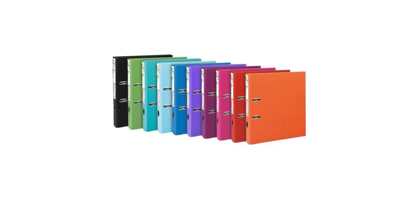 Premium-Ordner PREM'TOUCH aus PP mit 2 Ringen, Rücken 50mm, 32x30cm für DIN A4 Überbreite