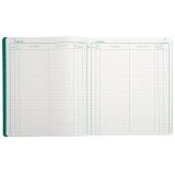 Piqûre 32x27cm Enregistrement du courrier 26 lignes 80 pages - Couleurs assorties
